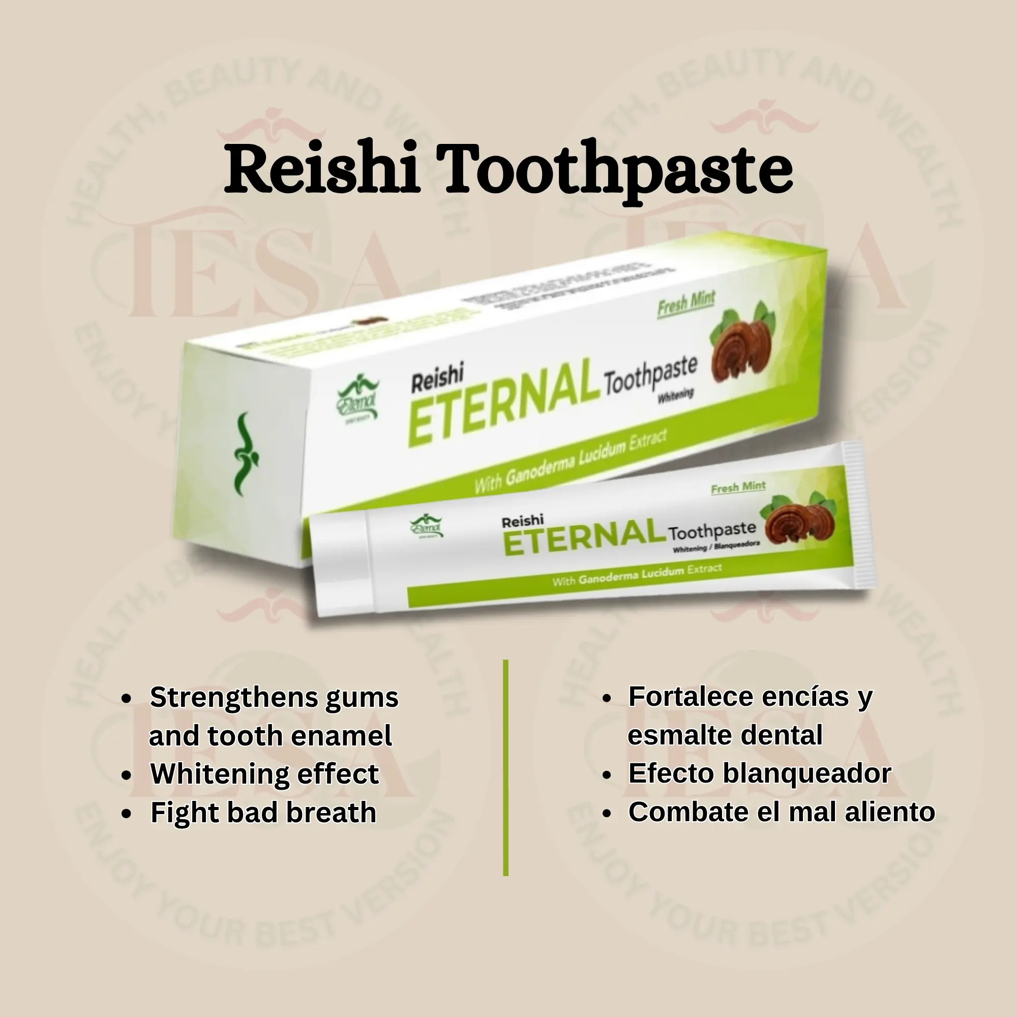 Ganoderma Tooth Paste
