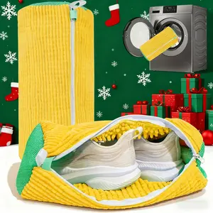 Reusable Sneaker Cleaning Bag 👟🧼 - Portable No-Wash Shoe Stain Remover, Scratch-Proof Shoes Washing Bag Laundry Bag for Sneakers/Running Shoes/Canvas Shoes, Battery-Free for Travel & Home, Black Friday Deal: Ideal Christmas/New Year Gift 🎁