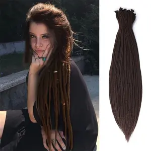 24 Inch 10 Strands/Lot Synthetic Dreadlocks Extensions Soft Extensions Long Crochet Braids For Hippie Dread locks Hair Boho Locs