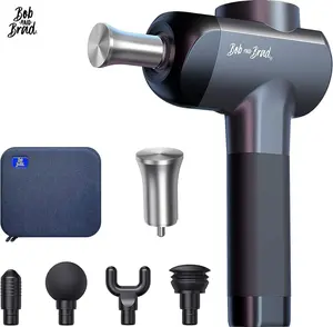 BOB AND BRAD X6 Pro Massage Machine Deep Tissue Percussion with Metal Head for Cold or Heat Therapy, Electric Massager Machine Professional Muscle Massage Machine for Athlete Pain Relief,FSA and HSA Eligible