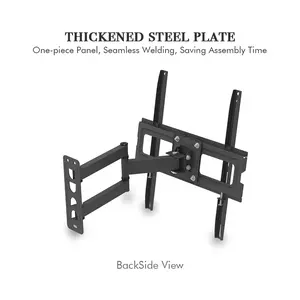 32-65 Inches Adjustable TV Wall Mount with Single Pendulum Small Base (Tmxd-103), 35KG Load Capacity, VESA 400*400, -10~10° Up-and-Down Tilt, Assembly Required for Classroom Use