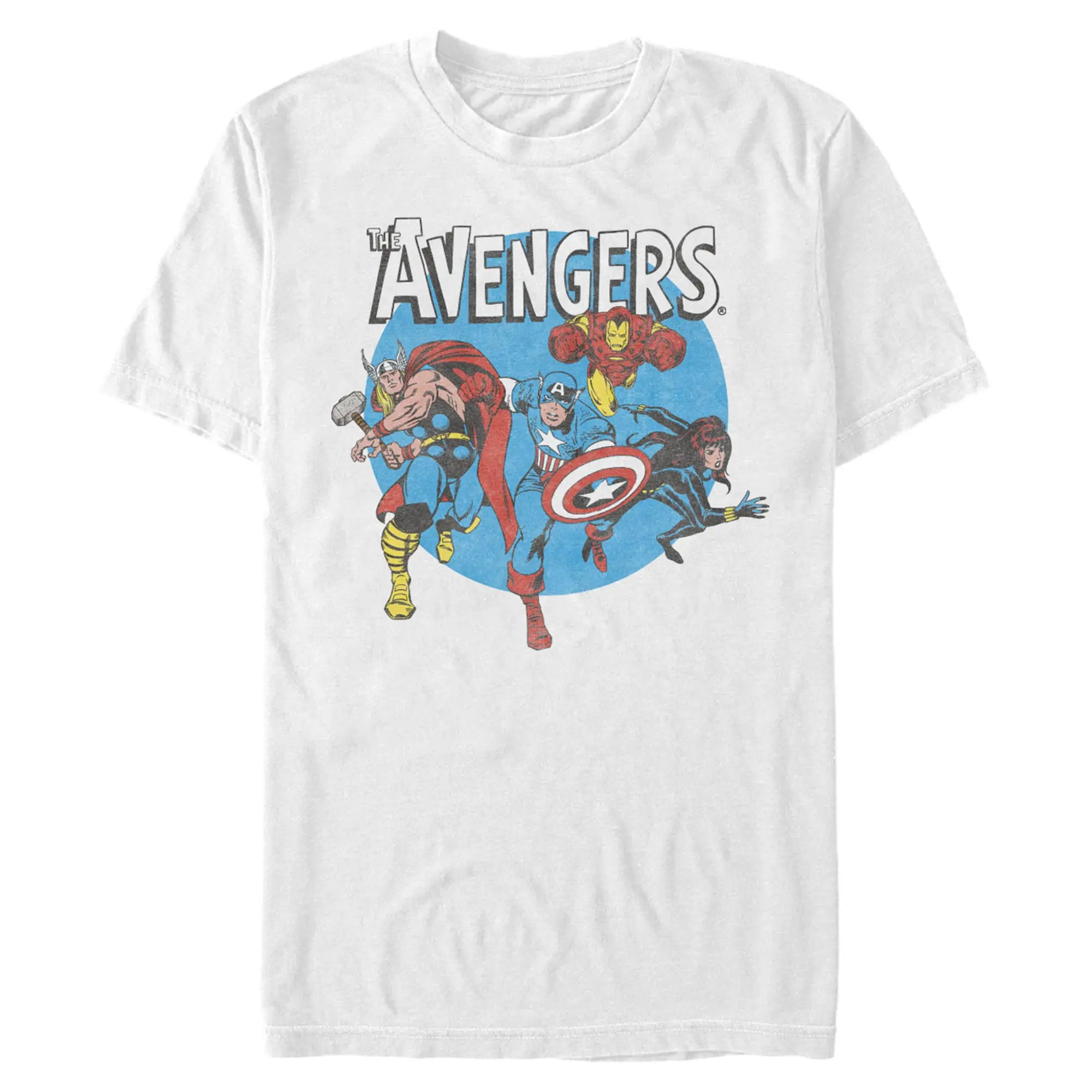 Men's Marvel Classic Group Heroes T-Shirt