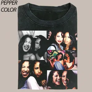 Comfort Colors Vintage Selena and Aaliyah Shirt, Aaliyah One in a Million Hoodie, Aaliyah Tee, Aaliyah Hiphop Sweatshirt, Aaliyah Graphic Tee, Selena Shir