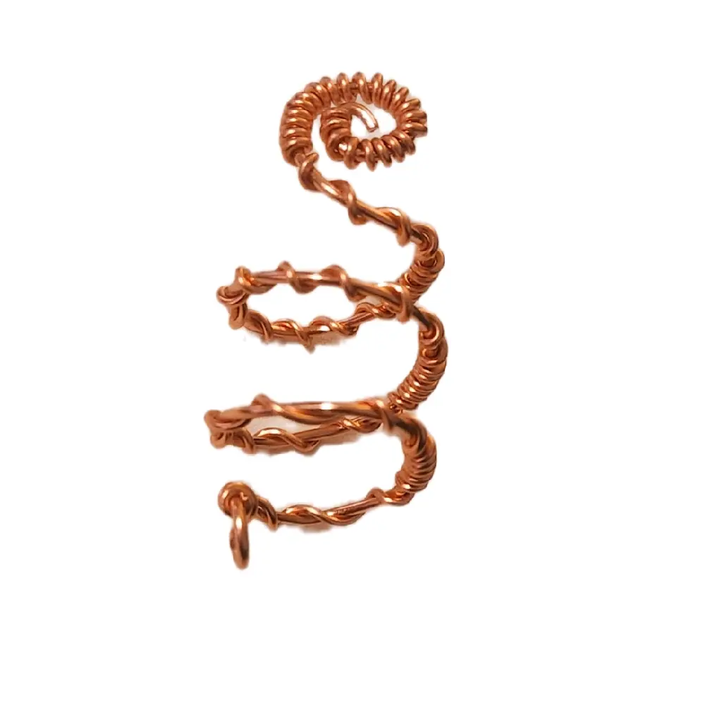 Copper Ring - Unique Spiral Design for Everyday Wear