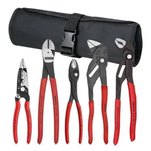 Knipex  Core Pliers Set in Tool Roll, 5 Piece