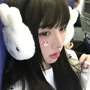 Miffy earmuffs new winter couple and student cycling anti freezing earmuffs cartoon anti cold plush earmuffs girl warm gift