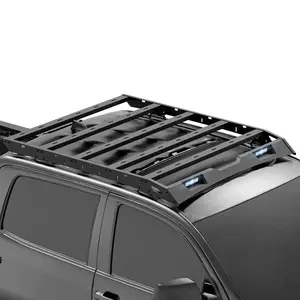 【Yzona】Roof Rack Cargo Basket Compatible with 2007-2021 Toyota Tundra CrewMax Cab