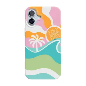 Casely iPhone 16 Case | Pura Vida | Tropical Dreams | Compatible with MagSafe | Classic Ultra Thin Design