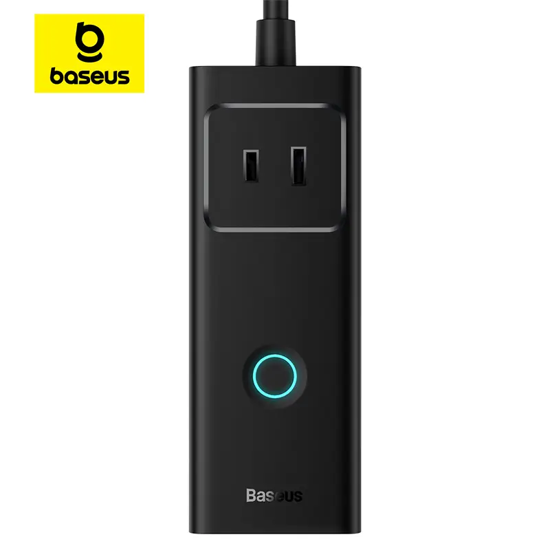 Baseus PowerCombo Power Strip 3AC Outlets + 1USB + 2USB-C 20W Fast Charging with 1.5m Extension Cord