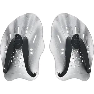 Contour Swim Paddles Hand, Swim Training Hand Paddles with Adjustable Straps, Swimming Hand Paddles for Women and Men