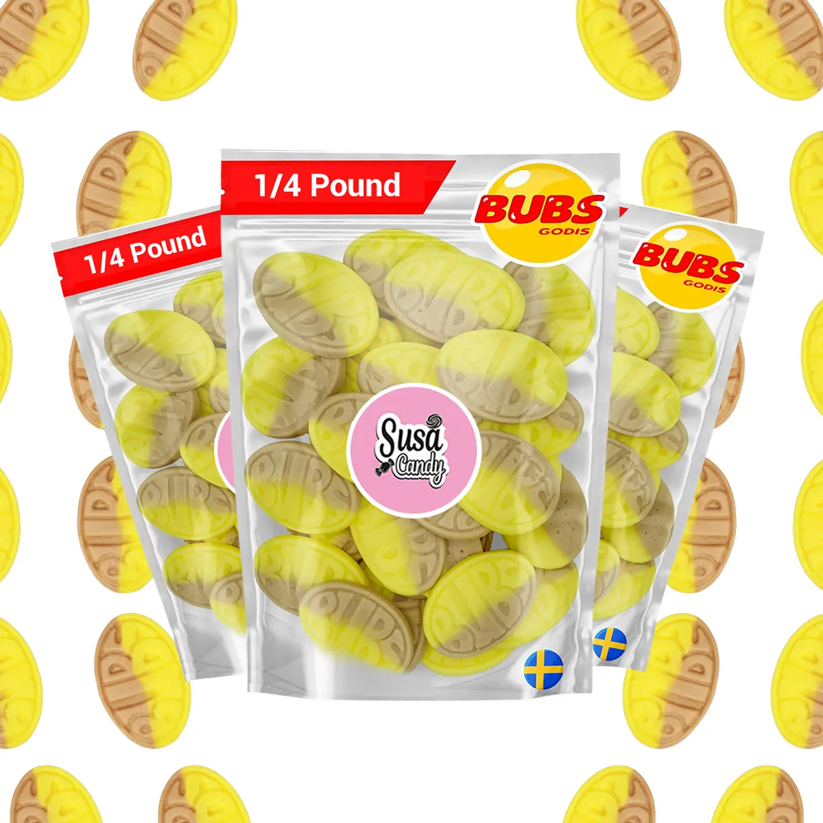 Bubs Banana Toffee Foam Ovals