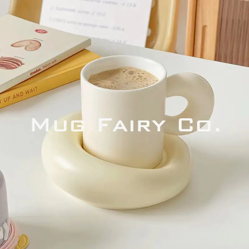 【Mug Fairy Co】 Fluffy Marshmallow Ceramic Mug