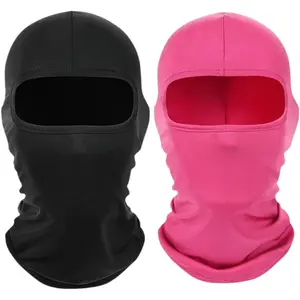 2 Pack Thin Balaclava Ski Mask – UV Protection Windproof Full Face Mask for Men Women