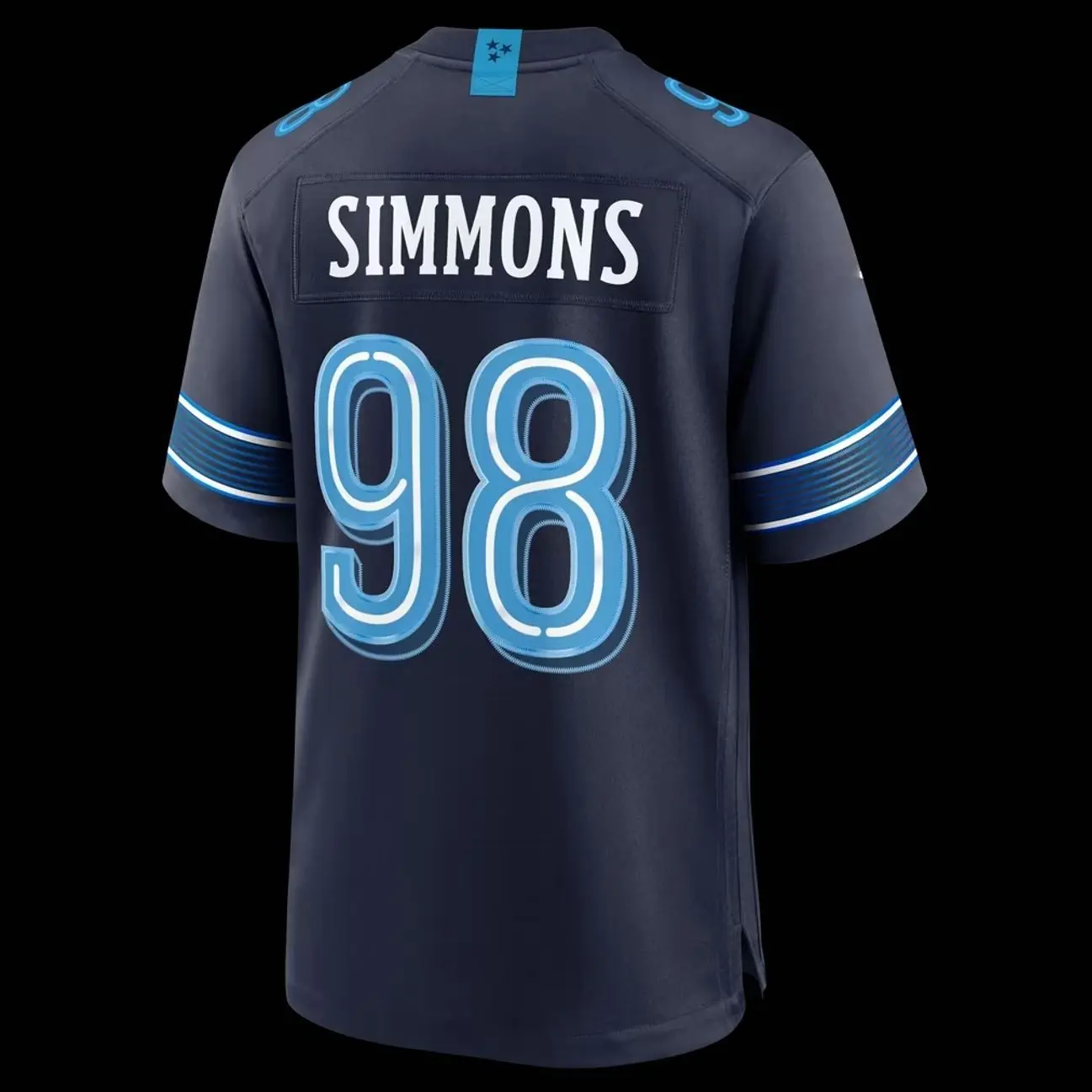 Unisex Football Inspired Tennessee Team Simmons 98 2026 Rivalries Collection Game Jersey - Navy