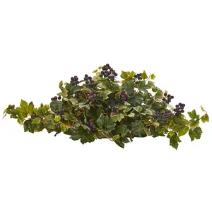 33in.  Grape Leaf Artificial Ledge Plant