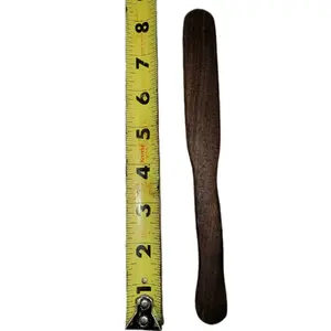 8" Sourdough Spurtle- All natural, hardwood, handcrafted and the perfect addition for your sourdough life.  For pint sized and smaller jars! Made by the hands of someone who bakes their own sourdough. wooden utensils specialty kitchen gadgets kitchen uten