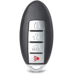 Smart Proximity Remote Key 4 Button Fob for Nissan Sentra Versa Leaf 2013 2014 2015 2016 2017 2018 FCC: CWTWB1U840