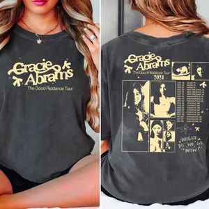 GA The Secret Of Us Tour Music Graphic Tee, Gracie Tour Music Album 2-Sided Unisex T-Shirt, Perfect for Music Fans