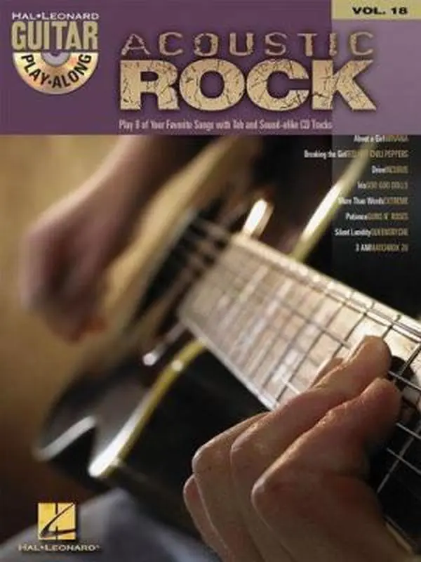 USED-Acoustic Rock: Guitar Play-Along Volume 18 by Various (Paperback)