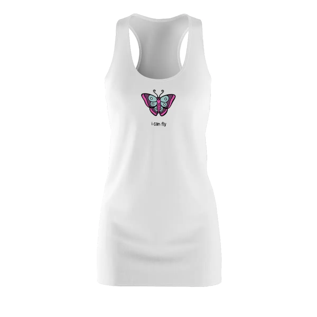 Women's Cut & Sew Racerback Dress (AOP)