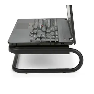 Mind Reader Metal Monitor Stand Riser with Chord Management