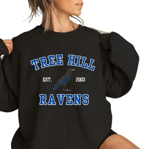 Tree Hill Ravens Graphic Sweatshirt Unisex Crewneck Sweatshirt For Oth Fans