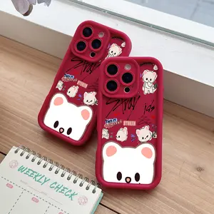 S-Stray-K-Kids-s Skzoos Kpop Phone Case Suitable for iPhone 17 16e 16 15 14 13 12 11 Mini Pro Max Air X XR XSMAX 8 7 Plus Anti Fall Soft TPU Back Cover