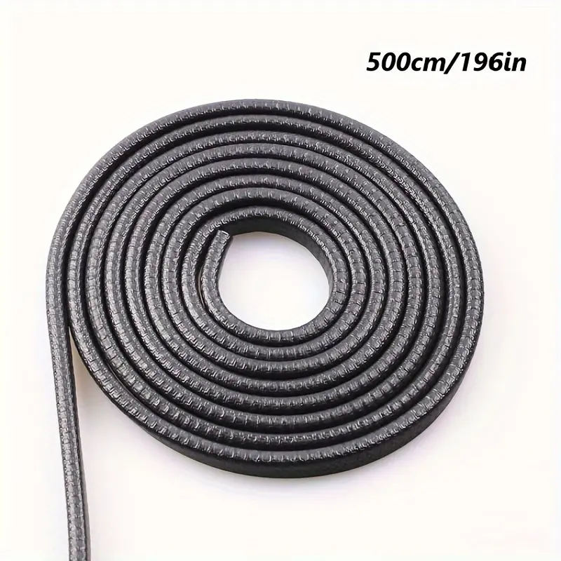 1Roll 16.4ft Car Door Edge Guards, Rubber Edge Trim Car Door Protector Automotive Door Entry Guard Automotive Trim Car Door Edge Protector