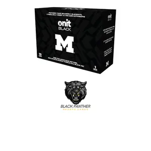 2025 Onit Black Football Premium Edition University of Michigan