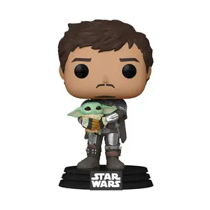 Star Wars The Mandalorian Mando With Grogu Pop! Vinyl Figure #461