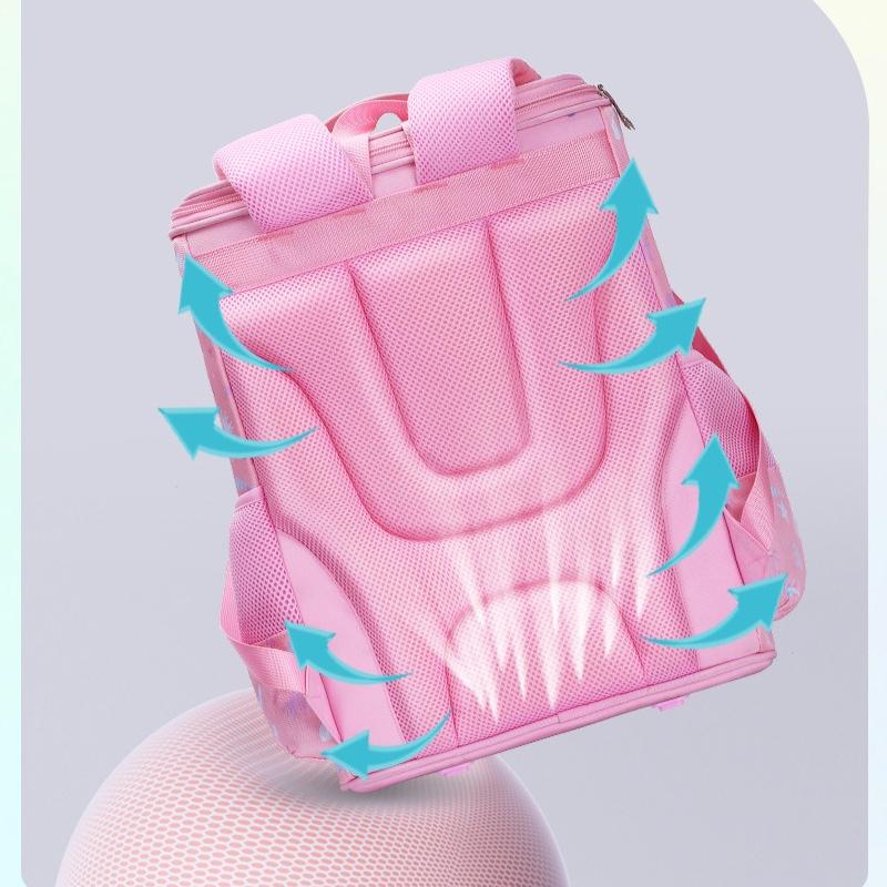 1 Piece Fantasy Princess Dinosaur Cartoon Backpack, Comfortable School Backpack, Casual Outdoor Bag, Anime Style School Bag