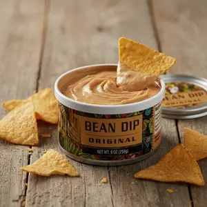 Buc-ee's Bean Dip - Original Texas Flavor 9 oz Can - Perfect Snack Companion for Chips Crackers or Veggies - Ready-to-Serve Dip for Various Occasions