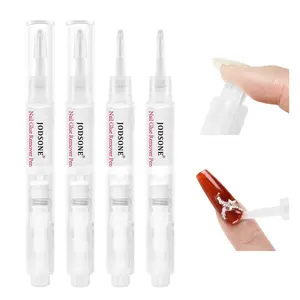 4-Pack JODSONE Nail Glue Remover | 15s Fast Removal for Press On Nails, Acetone-Free with Gentle Nail Care