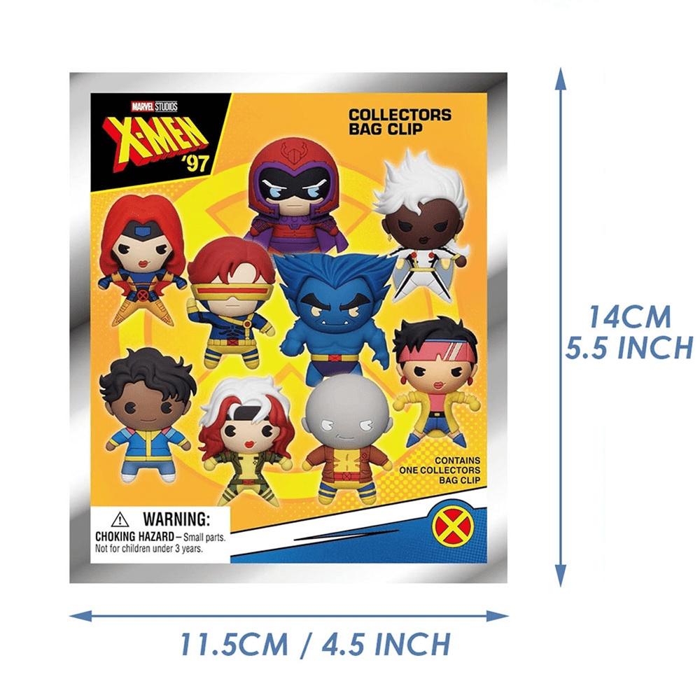 Marvel Xman 3D Keychain Blind Bag 1PC Officially Licensed Mystery Anime Figure Keyring PVC Blind Box Backpack Charm Perfect for Collectors