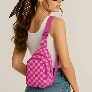 Ampere Creations Aza Multi-Functional Nylon Sling Crossbody Bag - Sporty & Versatile Everyday Carry with Crossbody Strap for Comfort