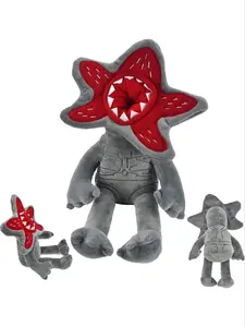 Stranger Things Demogorgon Plush Toy, Big Mouth Flower-Eating Monster Doll, Cartoon Game Character Plush Toy, Cute Monster Doll, Children's Baby Gift, Boys' Halloween Gift, Girls' Plush Toy, Holiday Gift
