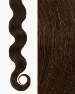 Signature Tape-In, Wavy | Dark Brown #4