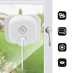 Indoor Window Camera, 1080P HD Security Camera with IR Night Vision, 2-Way Audio, Motion & Person Detection, 24/7 Recording, Easy Setup for Window Monitoring & Home Safety, Home Security Cameras