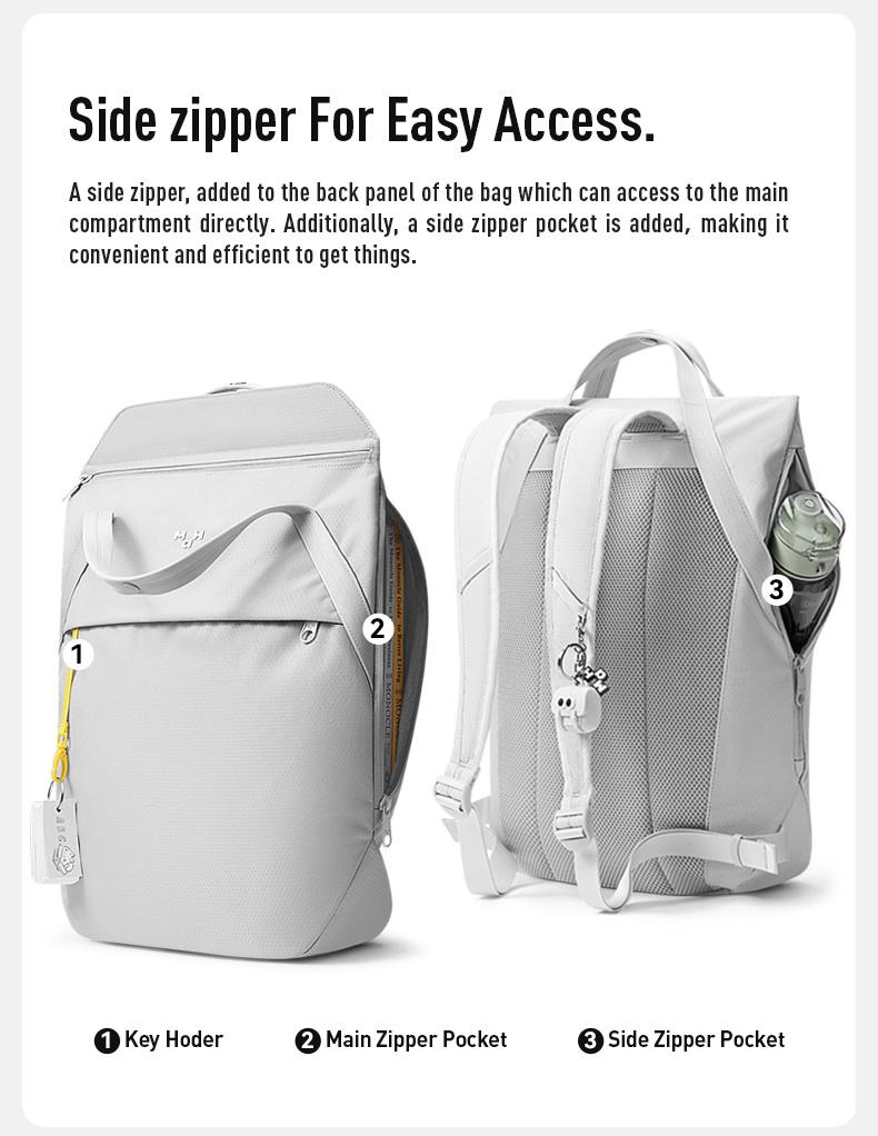 MAH 2966 Airy Travel At Ease 550g Only Flexible And Foldable Backpack