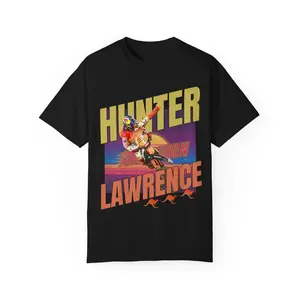 Hunter Lawrence Arlington Win Shirt, Supercross 450SX Victory Tee, Motocross Fan, Dirt Biking Apparel T-Shirt Hoodie Sweatshirt