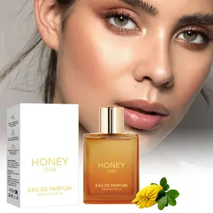 Honey Oud Fragrance Eau De Toilette, Natural Fresh Long-Lasting Scent, Unisex Perfume for Men and Women, Refreshing Aroma, Floral Woody Fragrance