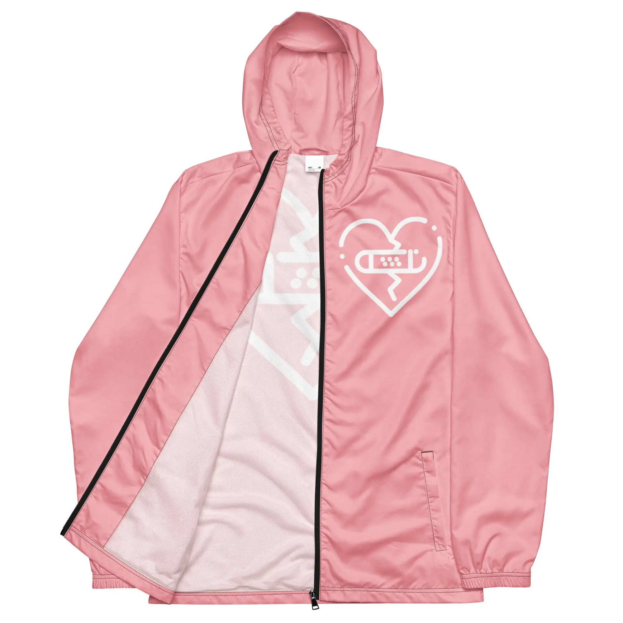 Broken Hearted  unisex windbreaker