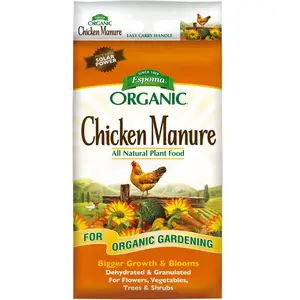Espoma Organic Chicken Manure 5-3-2 All Natural Dehydrated Granular Plant Food