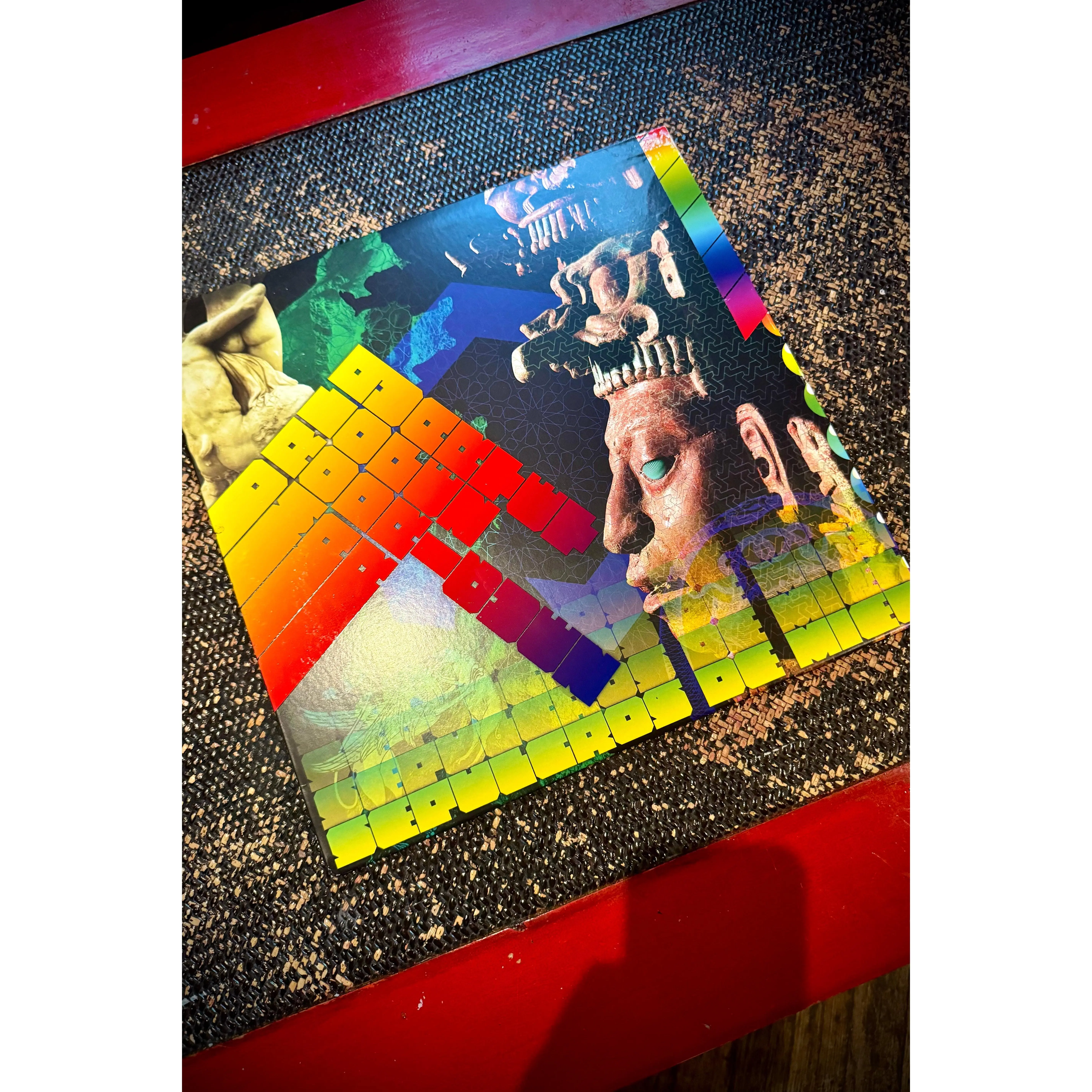 Omar Rodriguez Lopez Quartet - Sepulcros De Miel Orange Vinyl LP Album, Limited Edition 2010 Innovative Band Quality Music Vinyl Records