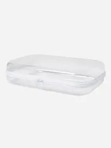 Clear Hard Shell Zippered Case