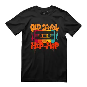 Retro Old School Hip Hop 80s 90s Graffiti Cassette T-Shirt
