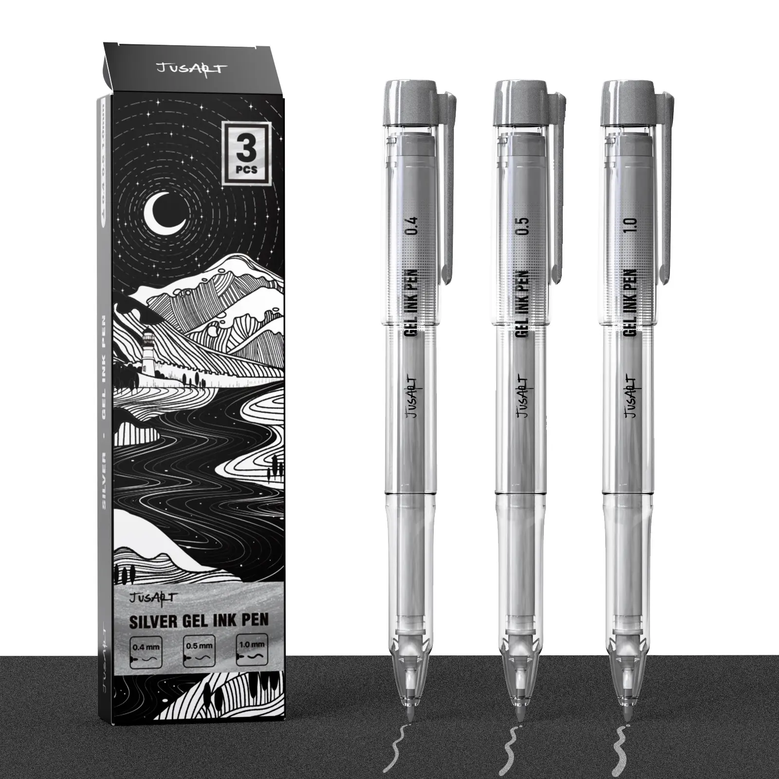3 Pcs [Silver]