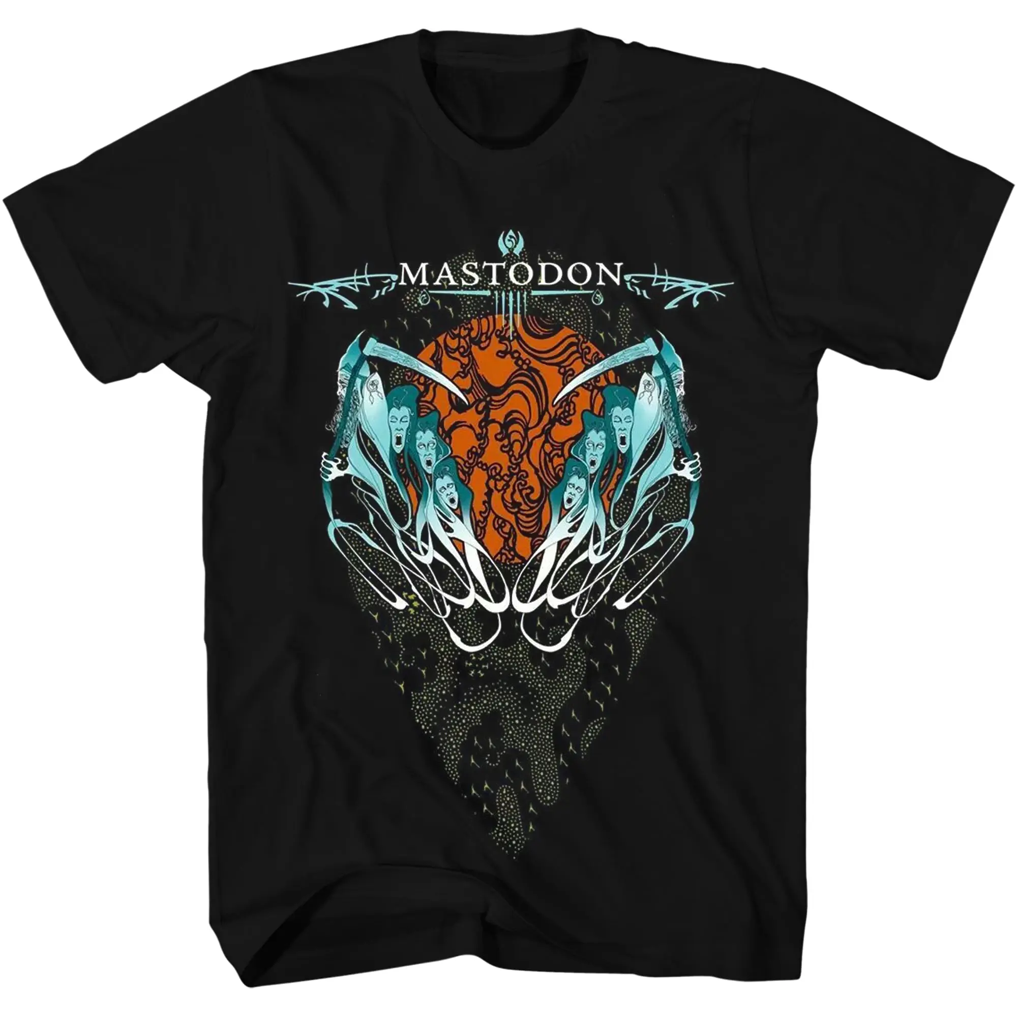 Mastodon Tour 2026 Crack The Skye Graphic T Shirt Emperor Of Sand Hushed And Grim Progressive Metal Collection HY5611
