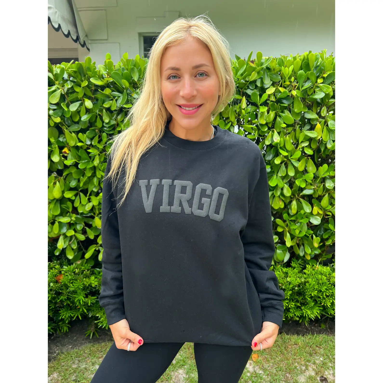 Zodiac Signs Black Sweatshirt