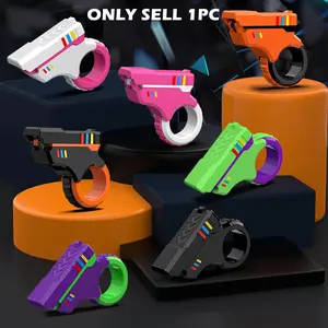 3D Printed Decompression Slider Toy, 1 Count EDC Finger Spinner Toy, Stress Relief Fidgeting Toy for Adults & Teens, Novelty Toys for Gift